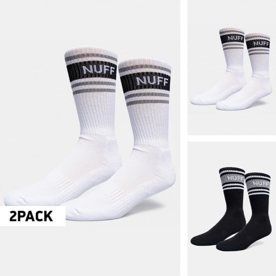 Nuff Stripy Crew 2-Pack Men's Socks