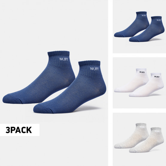 Nuff Logo ankle 3-Pack Kid's Socks