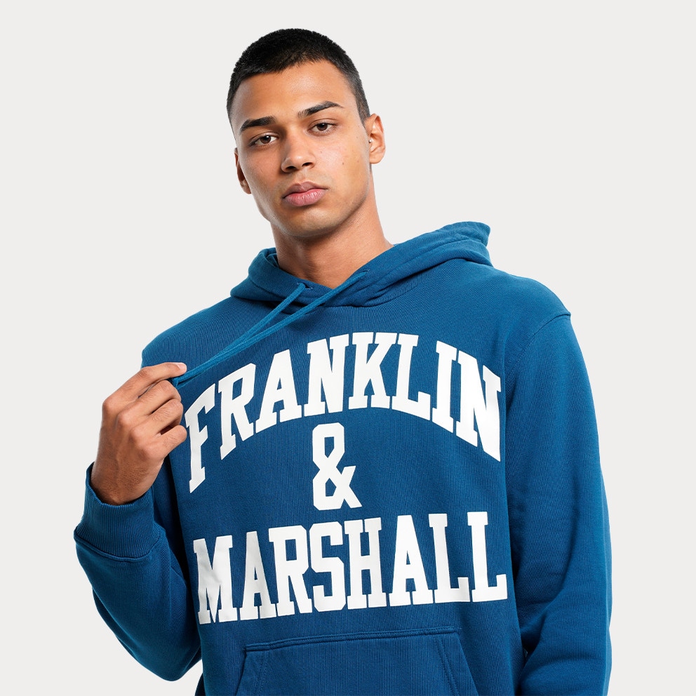 Franklin & Marshall Unisex Μπλούζα με Κουκούλα