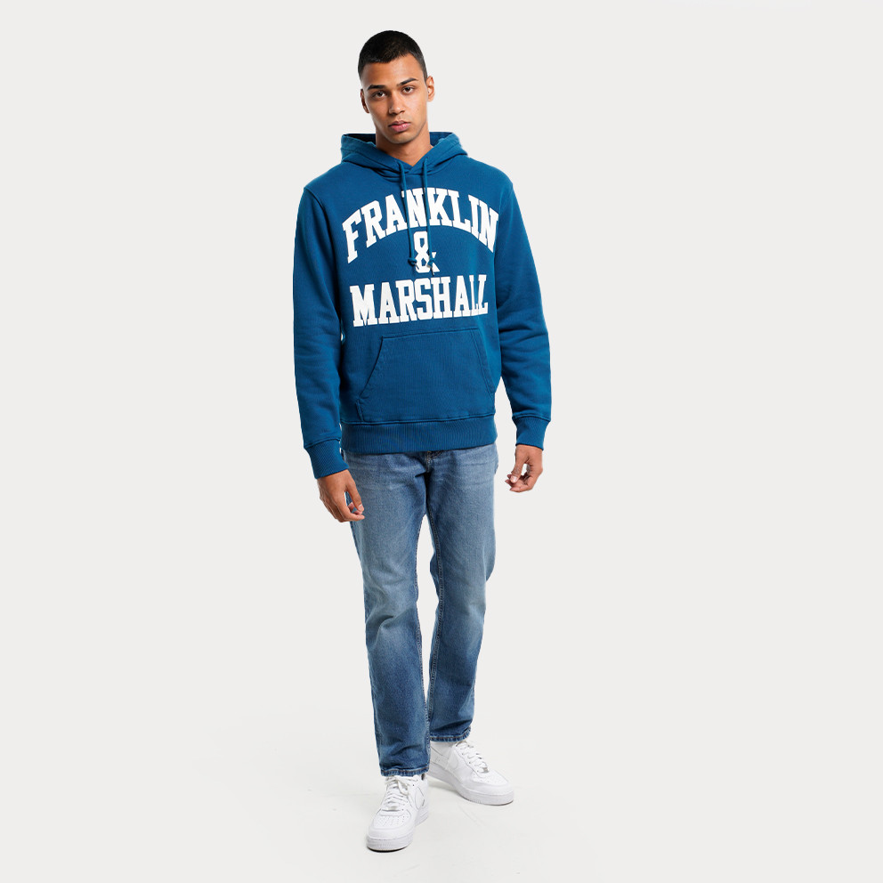 Franklin & Marshall Unisex Μπλούζα με Κουκούλα