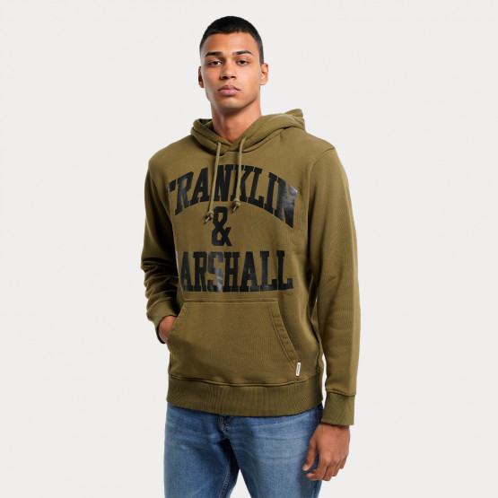 Franklin & Marshall Unisex Μπλούζα με Κουκούλα