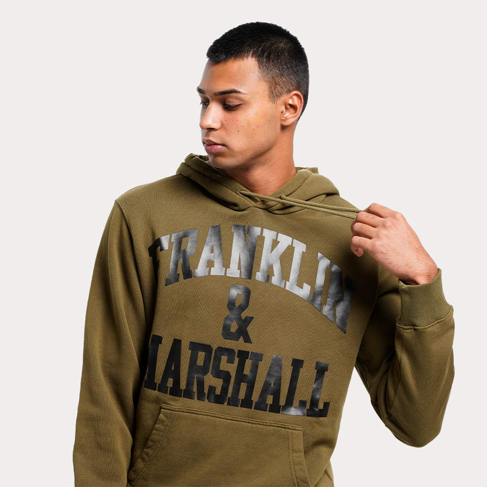 Franklin & Marshall Unisex Μπλούζα με Κουκούλα