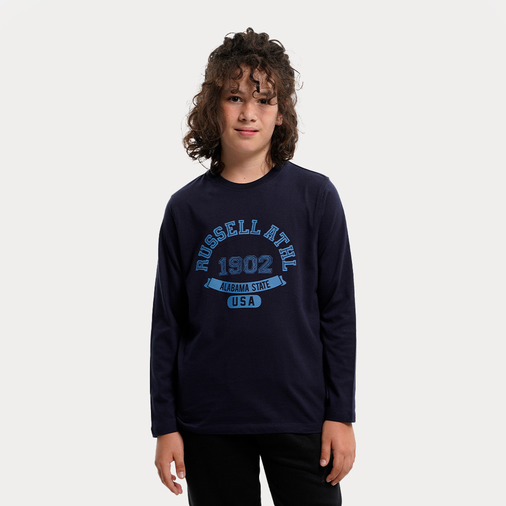 Russell Alabama State Παιδική Μπλούζα με Μακρύ Μανίκι (9000118877_26912)
