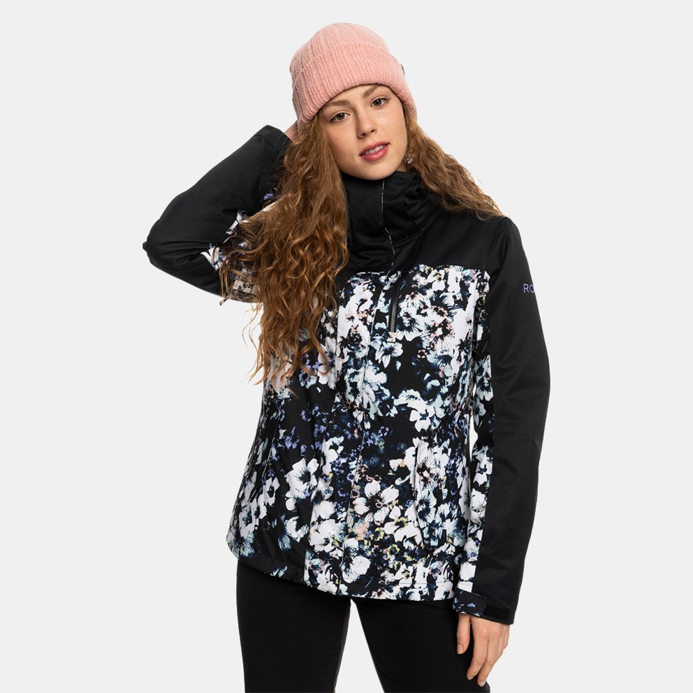 Grey Petite Mont Blanc Printed Sweatshirt - Roxy Snow Roxy Jetty Block Jk  Women's Skiing Jacket Black ERJTJ03357 - KVJ1