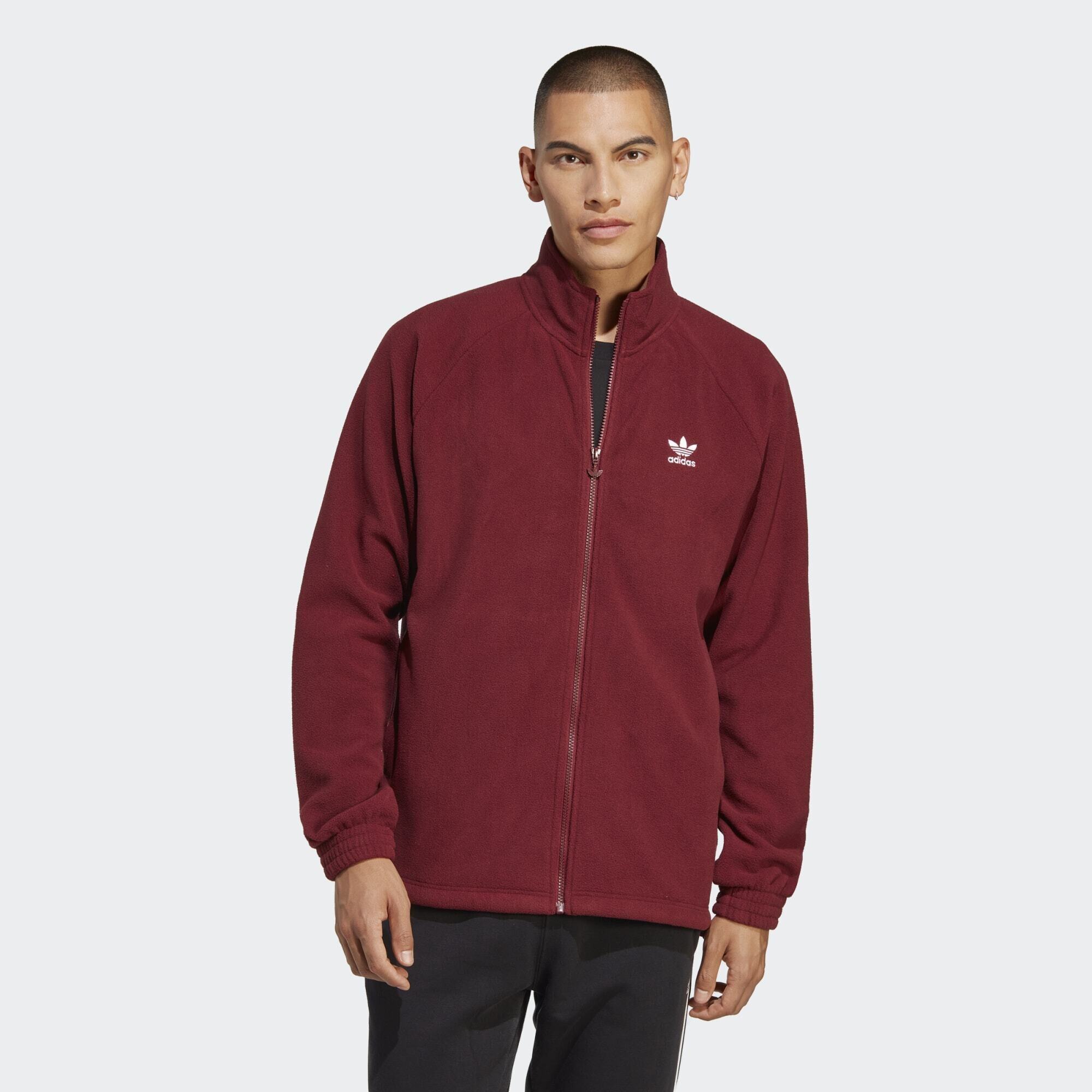 adidas Originals Adicolor Classics Trefoil Teddy Fleece Jacket (9000131647_3359)