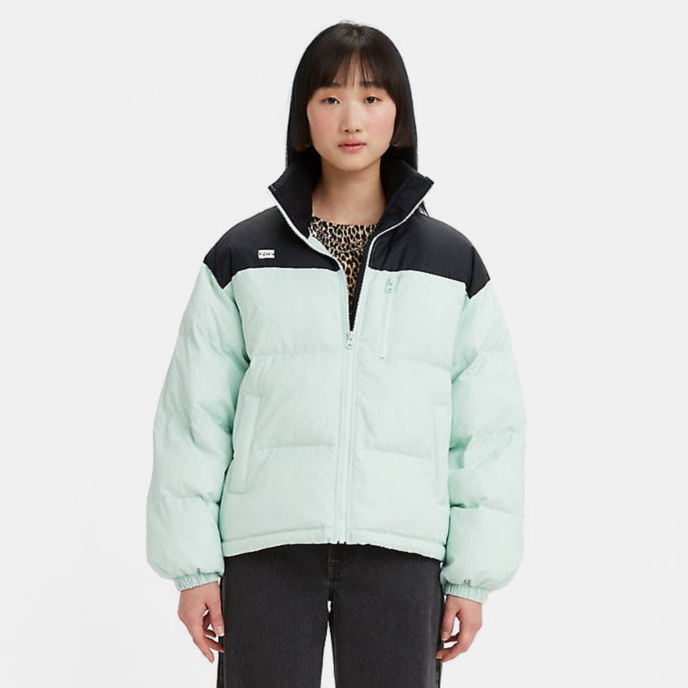 Levis Noe Short Puffer Caviar Γυναικείο Μπουφάν