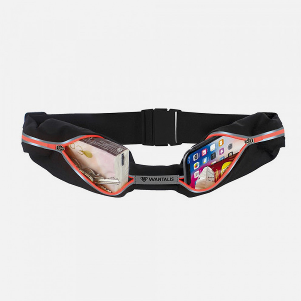 Wantalis 2 Poches Unisex Running Belt