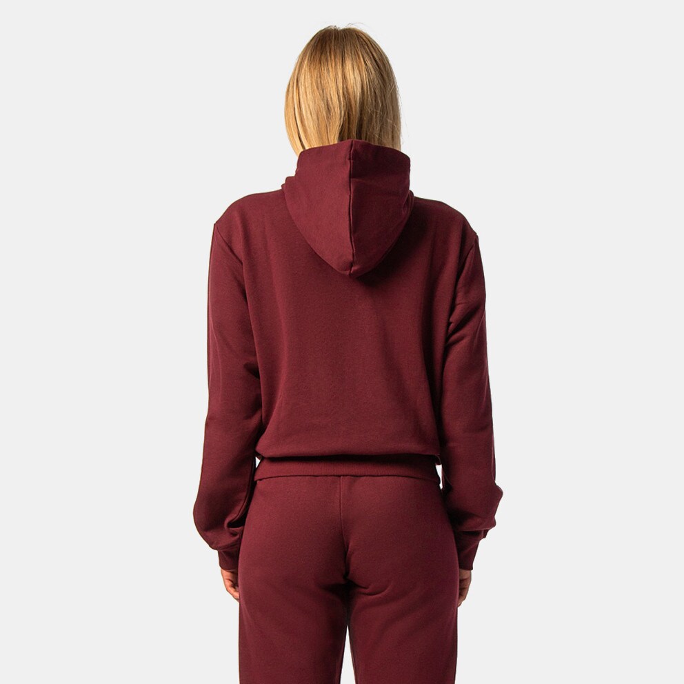 Burgundy adidas sales hoodie womens