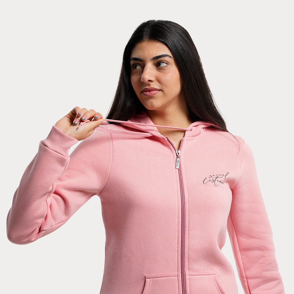 Target Social Jacket Hoodie Γυναικεία Ζακέτα