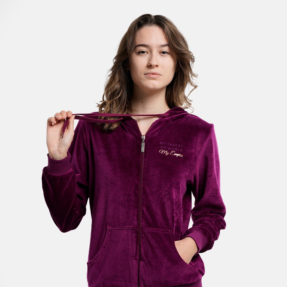 Target Set With Hoodie Velour Women's Set