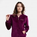 Target Set With Hoodie Velour Γυναικείο Σετ Με Κουκούλα