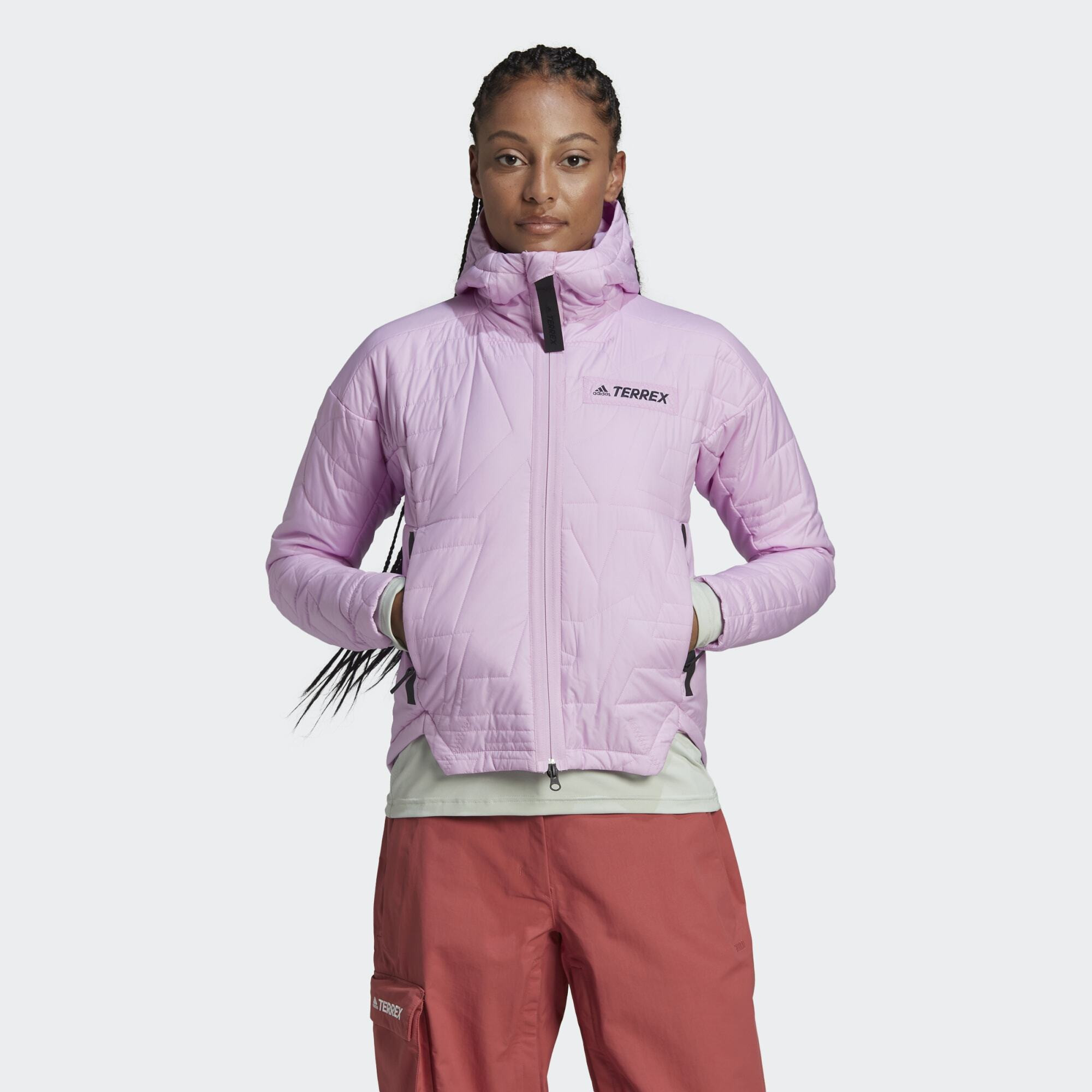 adidas Terrex MYSHELTER PrimaLoft Hooded Padded Jacket (9000132629_65934)