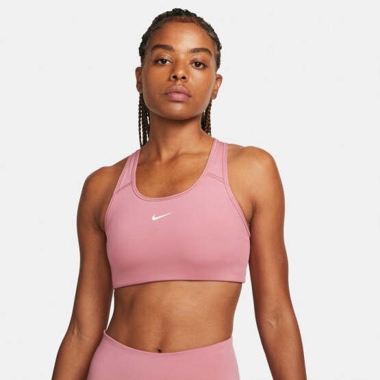 Nike Swoosh Medium-Support Γυναικείο Μπουστάκι
