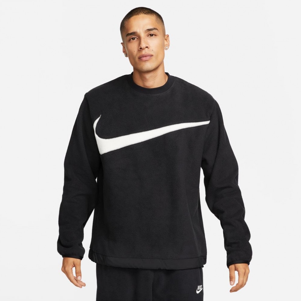 Nike Club+ Fleece Winterized Crew Ανδρική Μπλούζα Φούτερ