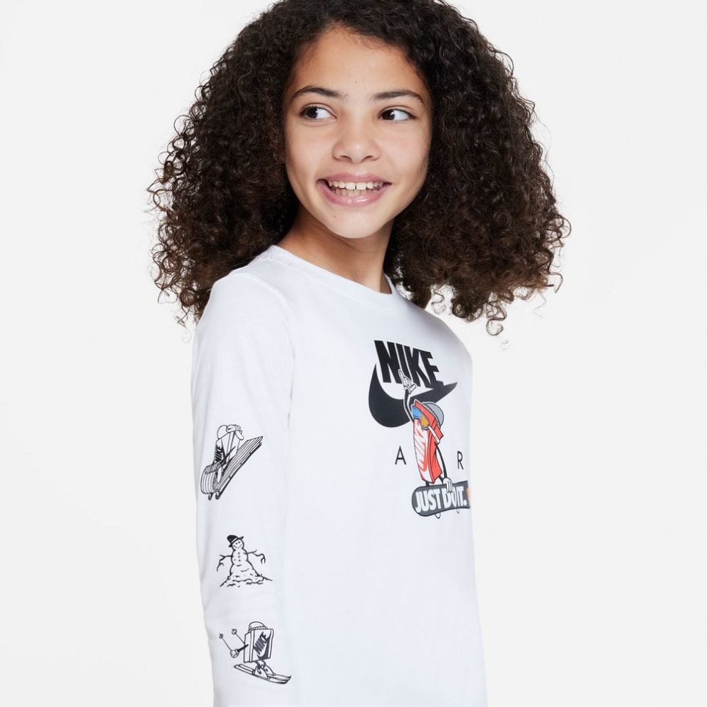 Nike Sportswear Παιδική Μπλούζα με Μακρύ Μανίκι