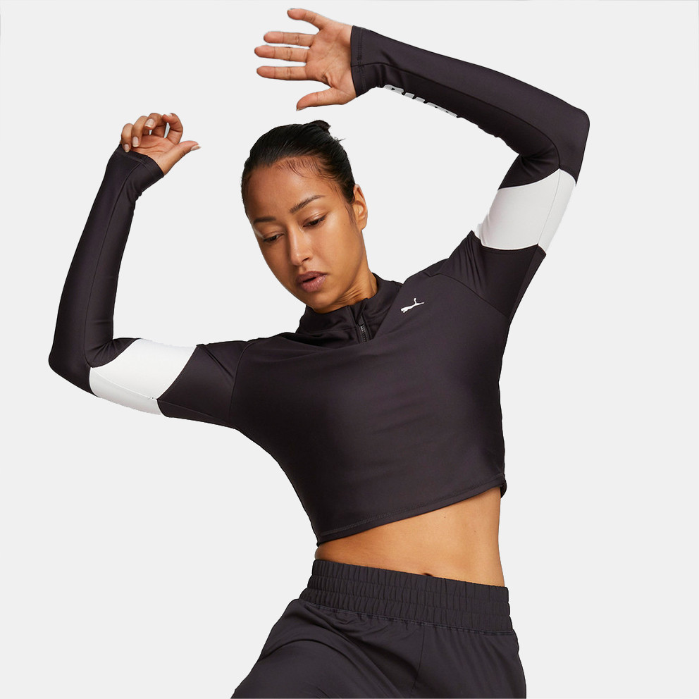 Puma Fit Eversculpt 1/4 Zip Γυναικεία Μπλούζα (9000117571_22489) 2025
