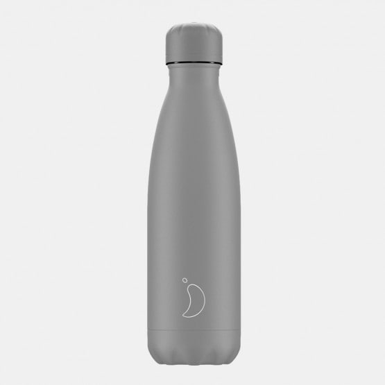 Chilly's All Grey Original Μπουκάλι Θερμός 500ml