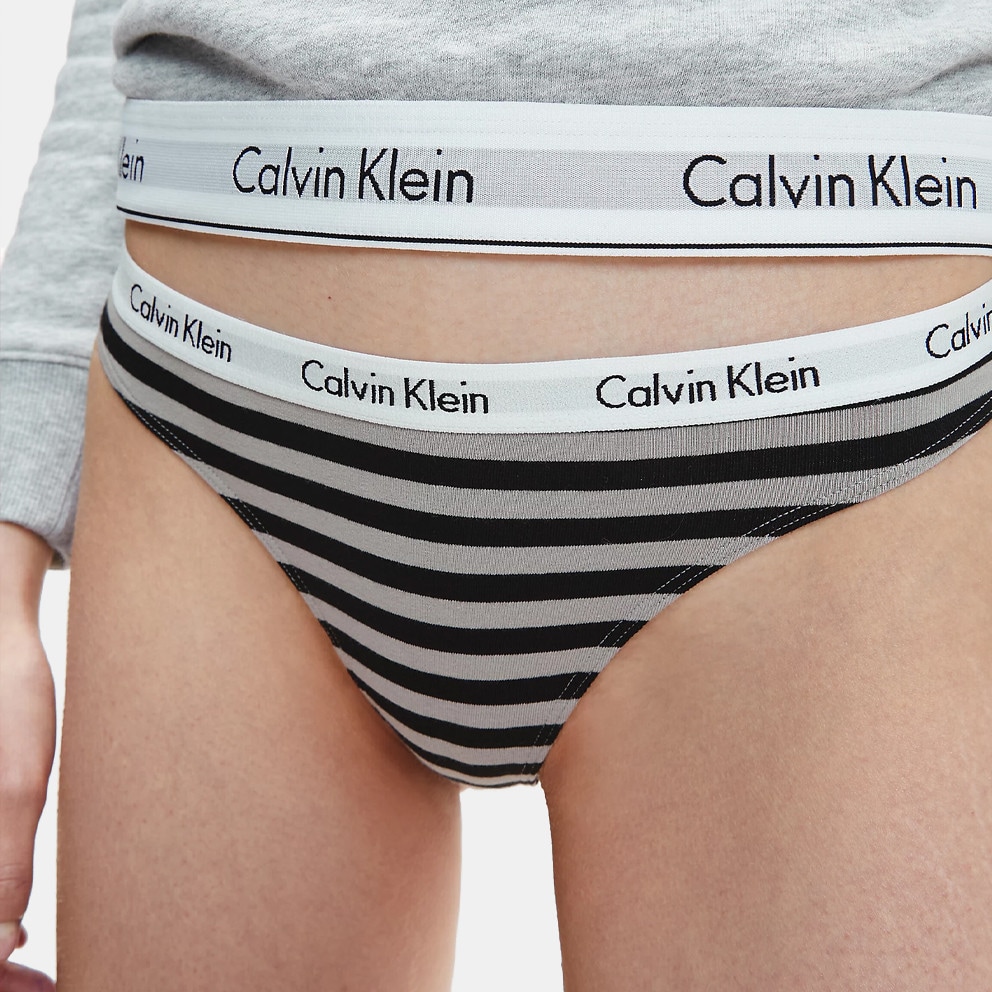 Calvin Klein Thong 3-Pack Γυναικείο Εσώρουχο