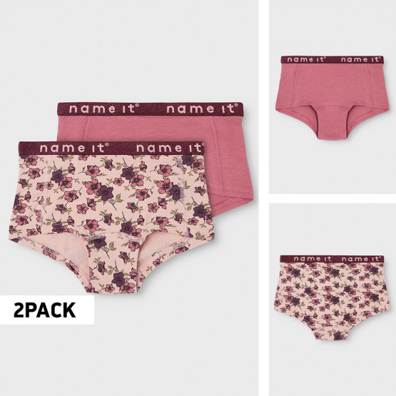 Name it Deco Rose Flower 2-Pack Kids' Underwear