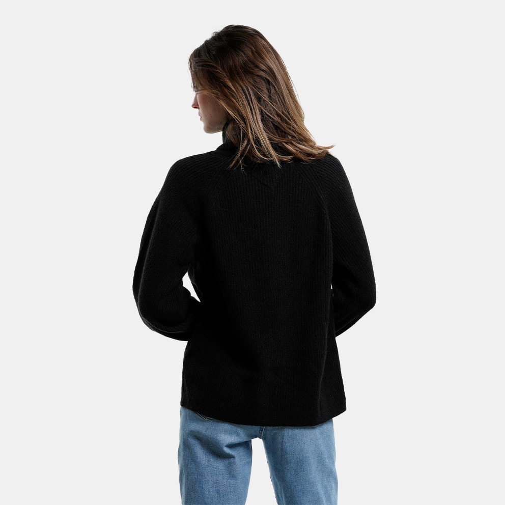 Tommy Jeans Rib-Knit Turtleneck Women's Sweater