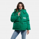 Tommy Jeans A-Line Fashion Oversized Puffer Γυναικείο Μπουφάν