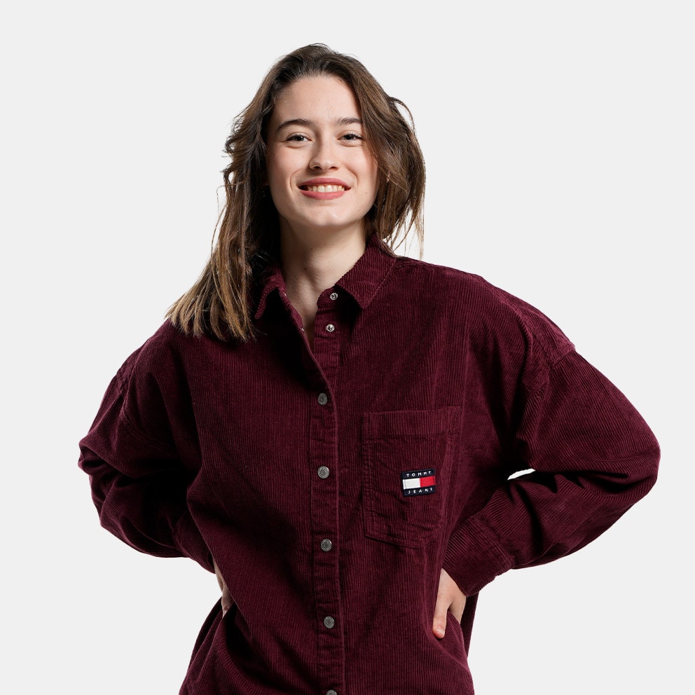 Tommy Jeans Corduroy Oversized Women's Shirt