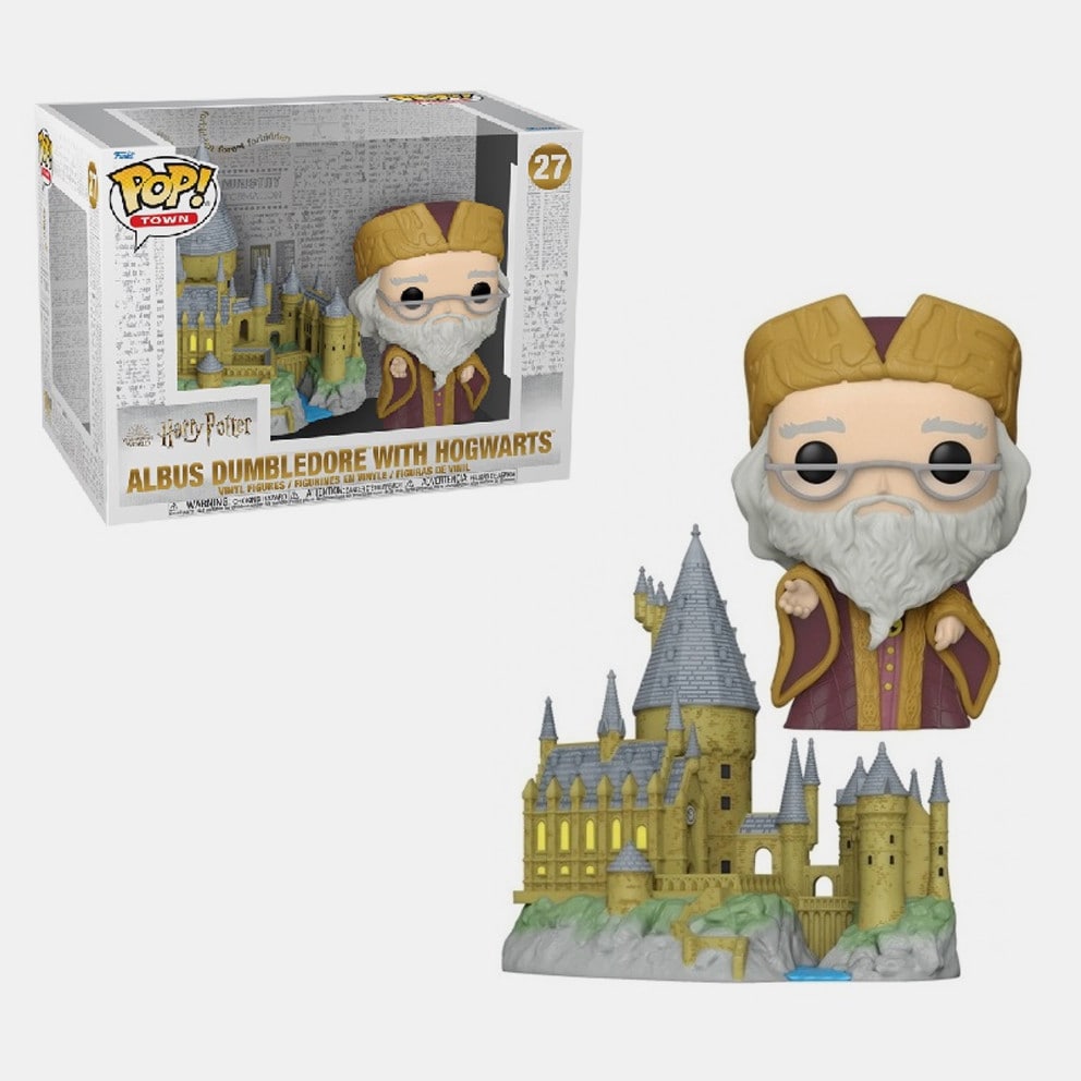 Funko Pop! Town: Harry Potter - Albus Dumbledore with Hogwarts 27 Φιγούρα