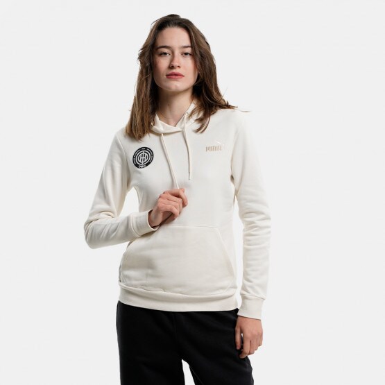 Puma x OFI Crete F.C Essential Γυναικεία Μπλούζα με Κουκούλα