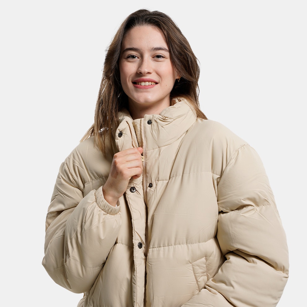 Body Action Oversized Puffer Γυναικείο Μπουφάν