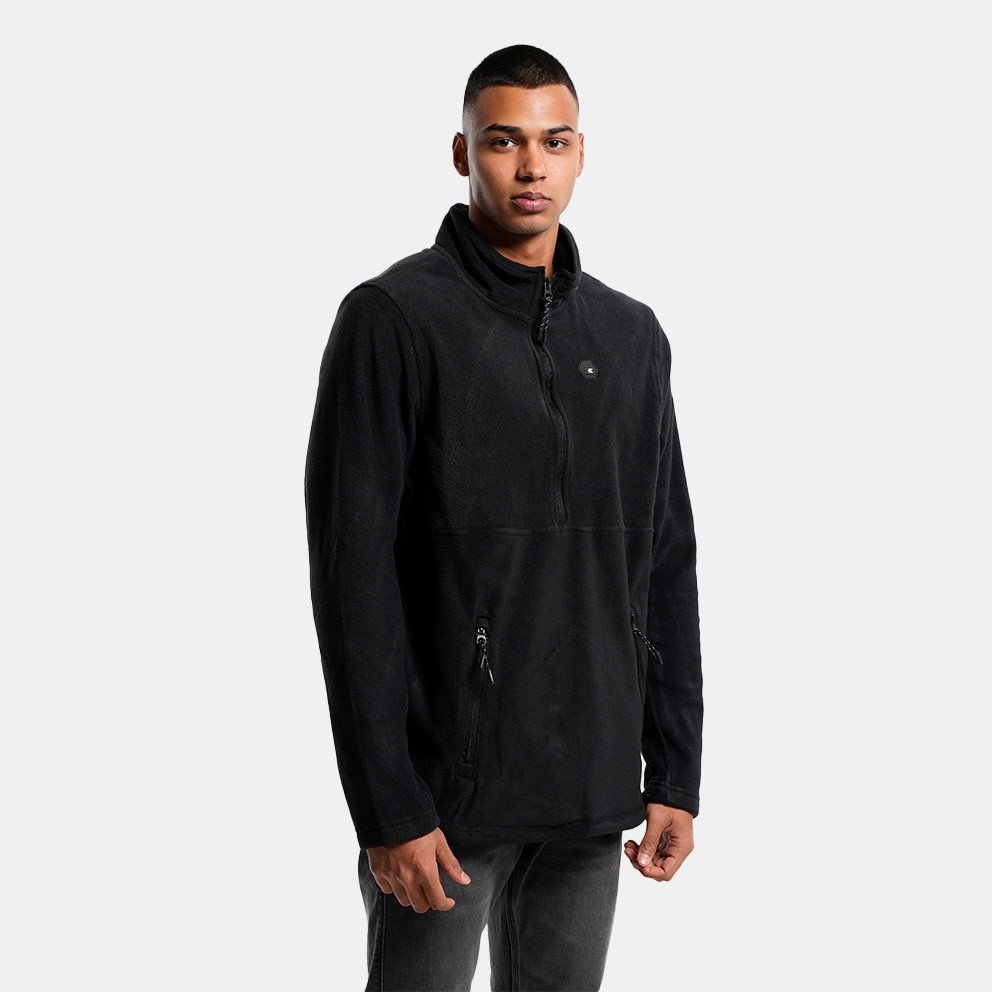 Rebase Rebase Pollar Fleece Ανδρική Μπλούζα Φούτερ (9000126514_1469)