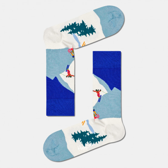 Happy Socks Downhill Skiing Unisex Socks