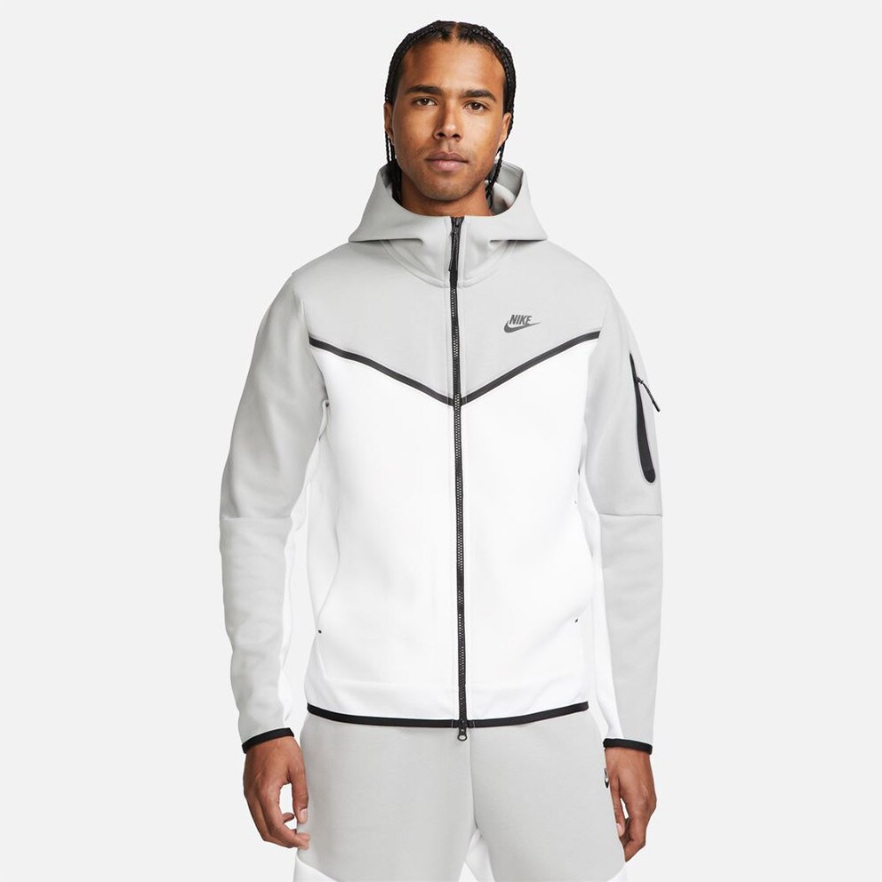 Nike Sportswear Tech Fleece Full-Zip Hoodie Dark Grey Heather Black JD ...