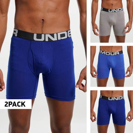 Under Armour Charged Cotton 6In 3-Pack Ανδρικά Μπόξερ