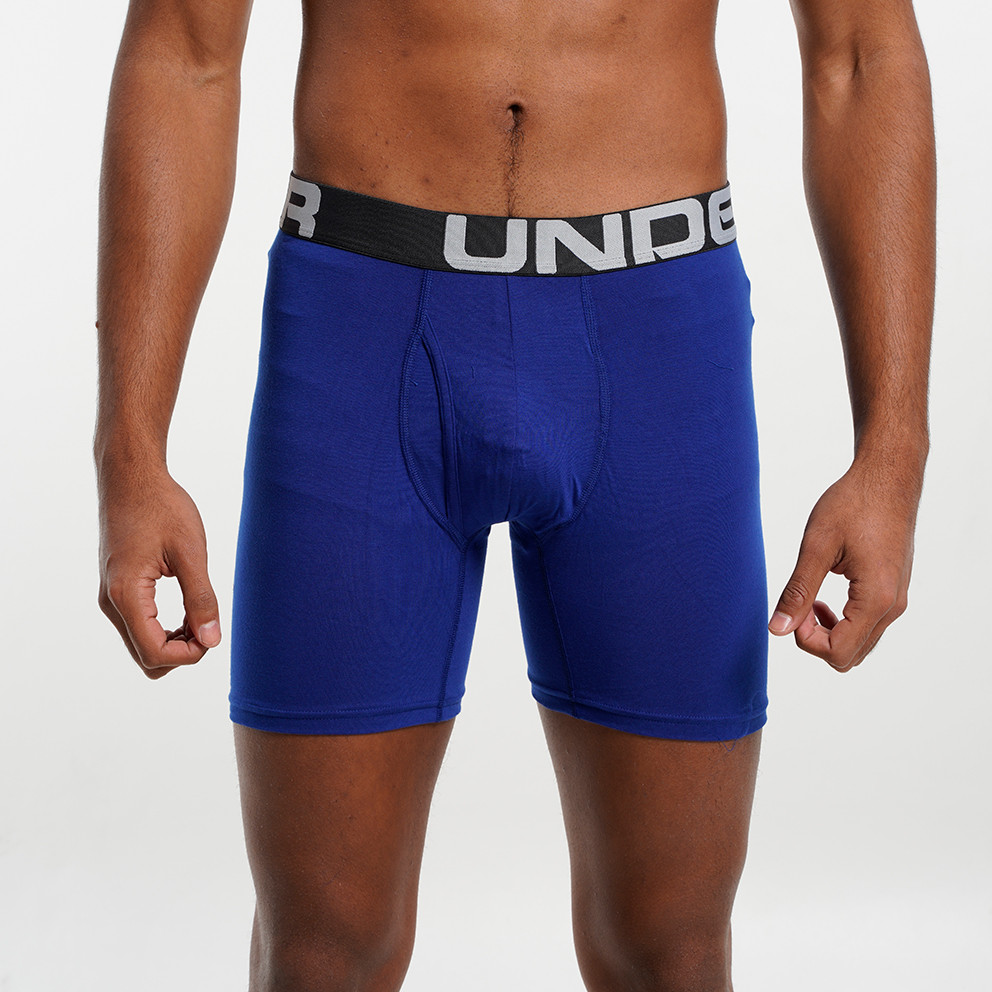 Under Armour Charged Cotton 6In 3-Pack Ανδρικά Μπόξερ