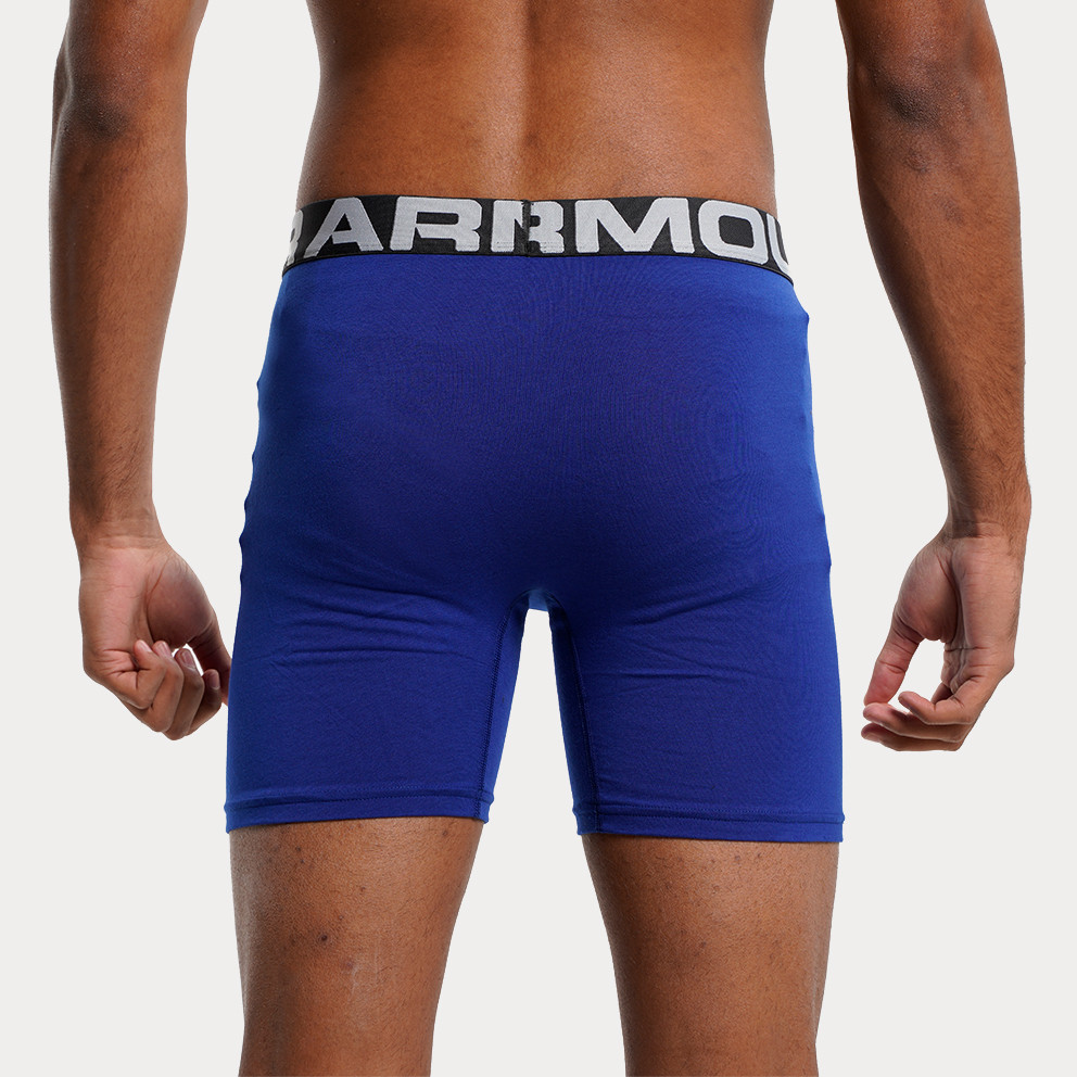 Under Armour Charged Cotton 6In 3-Pack Ανδρικά Μπόξερ
