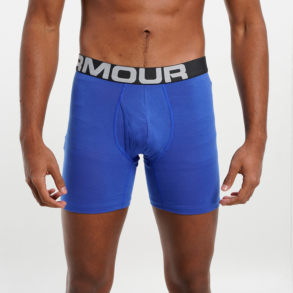 Under Armour Charged Cotton 6In 3-Pack Ανδρικά Μπόξερ