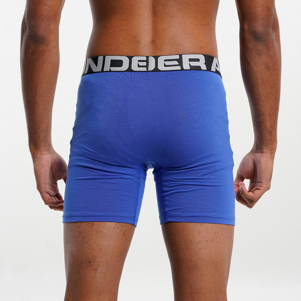 Under Armour Charged Cotton 6In 3-Pack Ανδρικά Μπόξερ