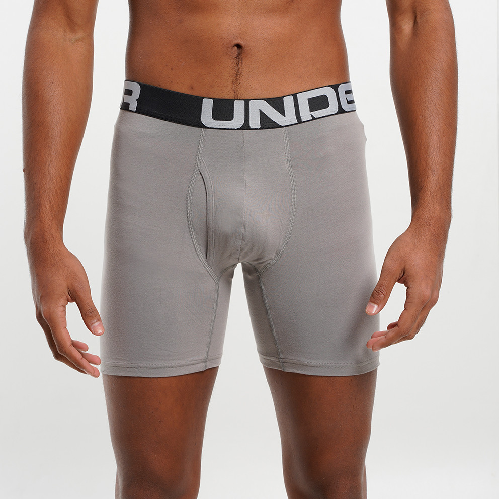 Under Armour Charged Cotton 6In 3-Pack Ανδρικά Μπόξερ
