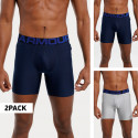 Under Armour Tech 6In 2 Pack Men's Boxer