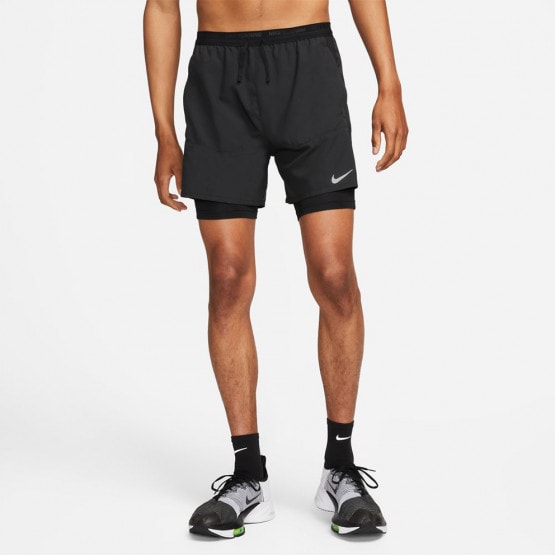 Nike Dri-FIT Stride Ανδρικό σορτς για τρέξιμο 2 σε 1 18 cm