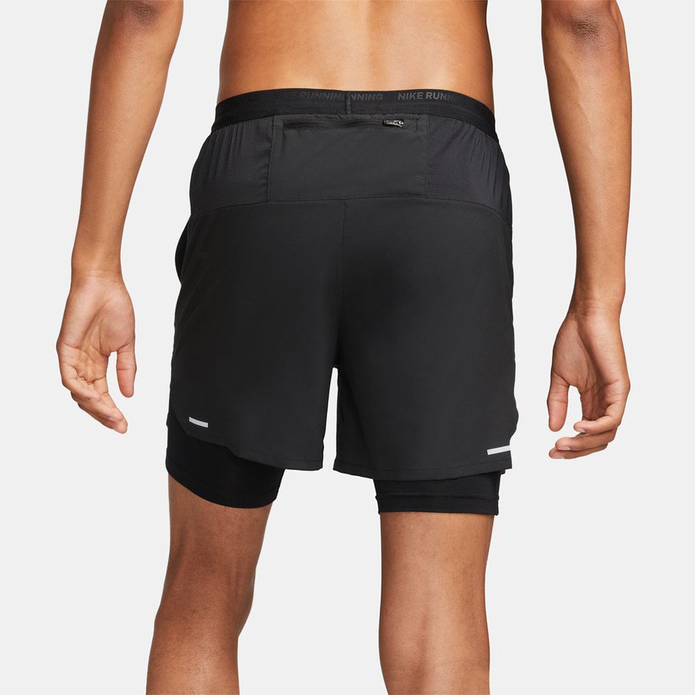 Nike Dri-FIT Stride Ανδρικό σορτς για τρέξιμο 2 σε 1 18 cm