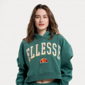 Ellesse Ramo Crop Γυναικεία Μπλούζα με Κουκούλα