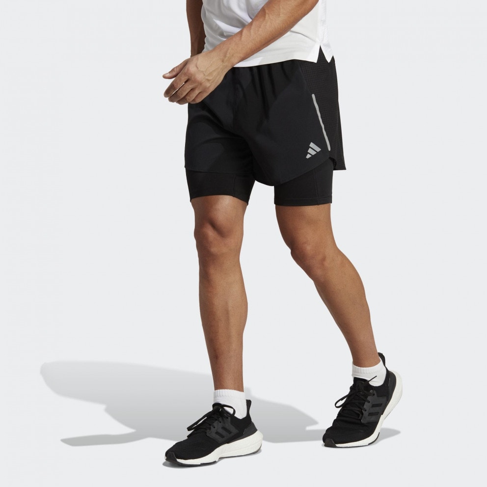 adidas Performance Designed for Running 2-in-1 Ανδρικό Σορτς