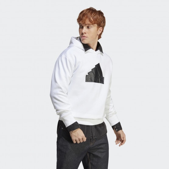 adidas Future Icons Badge of Sport Hoodie WHITE IC3746