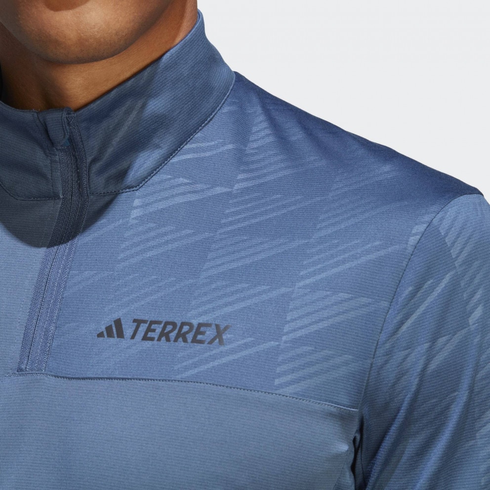 adidas Terrex  Multi Half-Zip Long Sleeve Tee