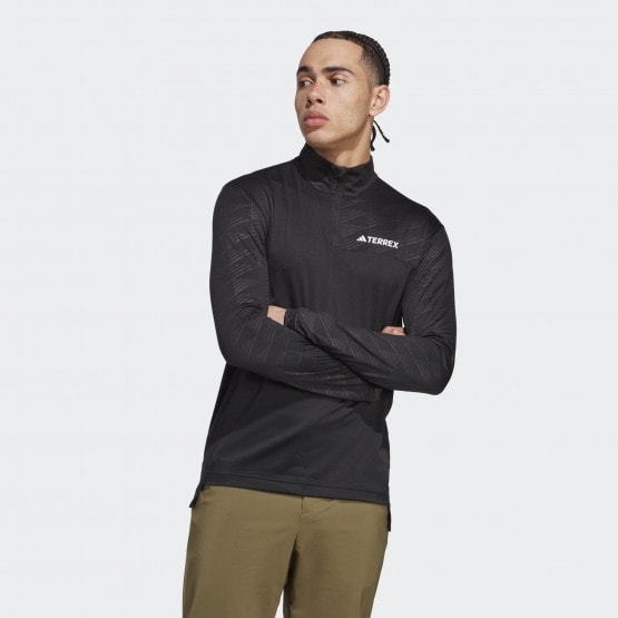 adidas Terrex  Multi Half-Zip Long Sleeve Tee