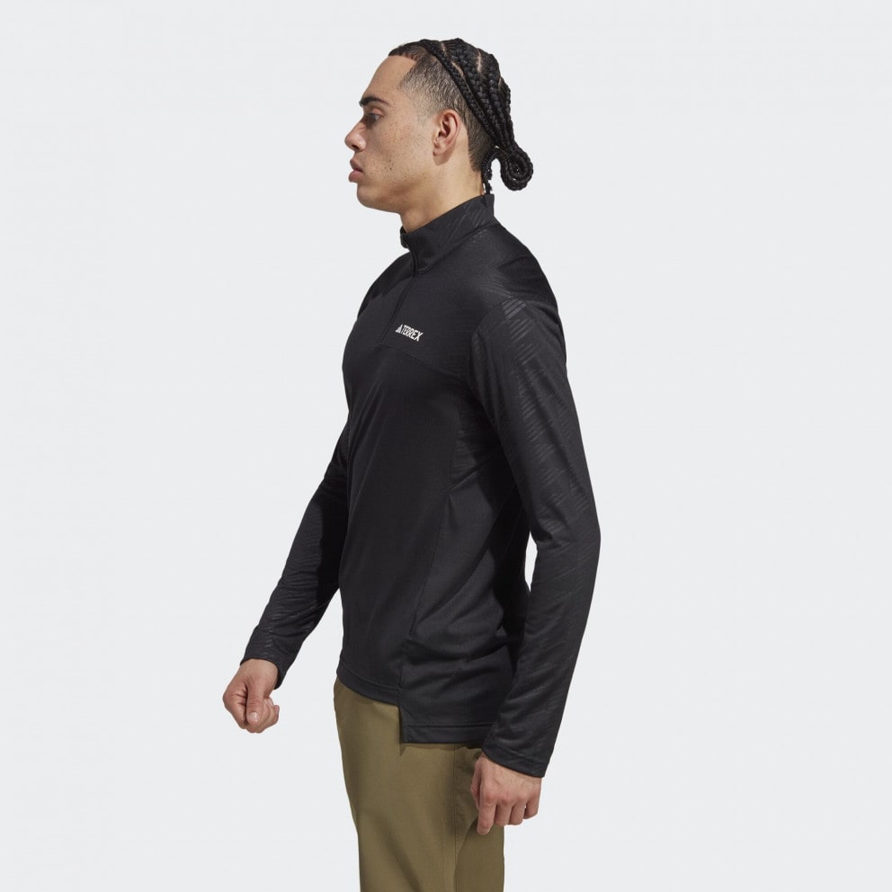 adidas Terrex  Multi Half-Zip Long Sleeve Tee