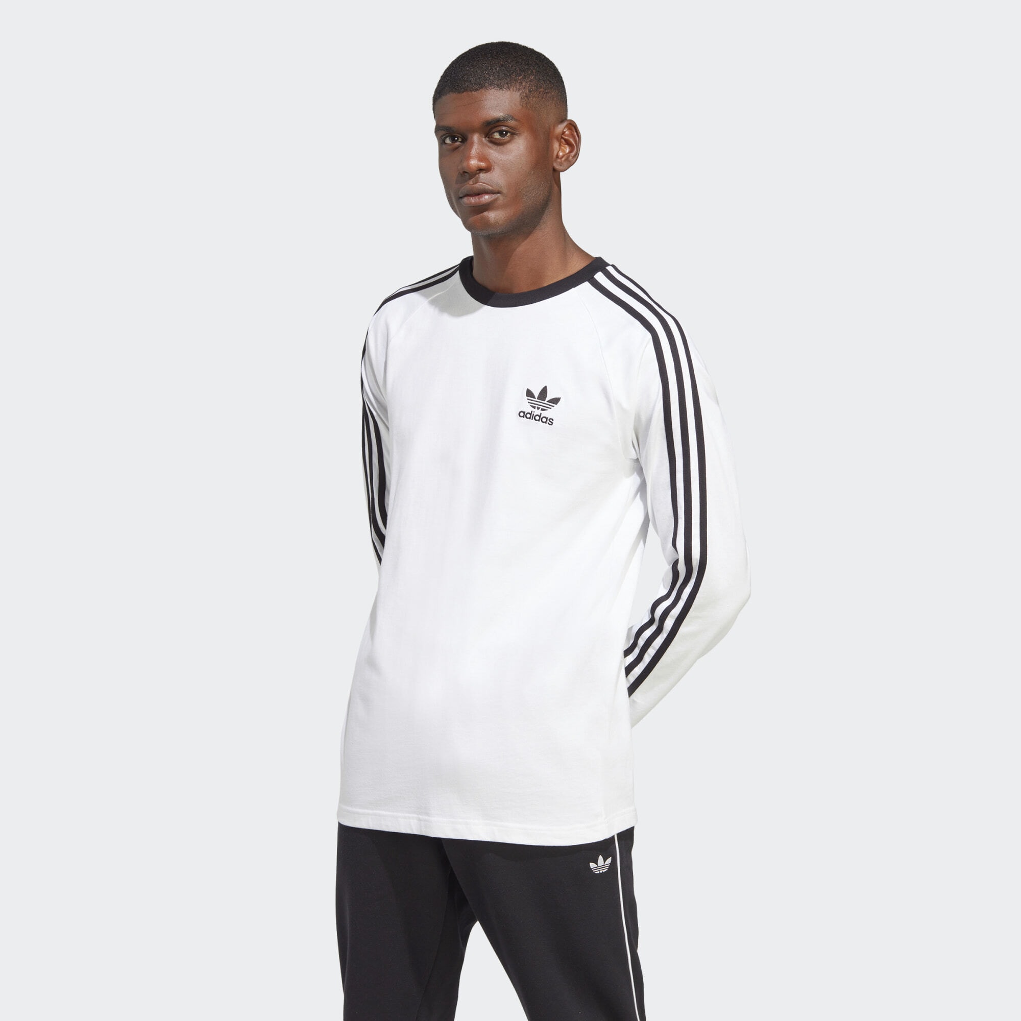 adidas Originals Adicolor Classics 3-Stripes Long Sleeve Tee (9000133753_1539)