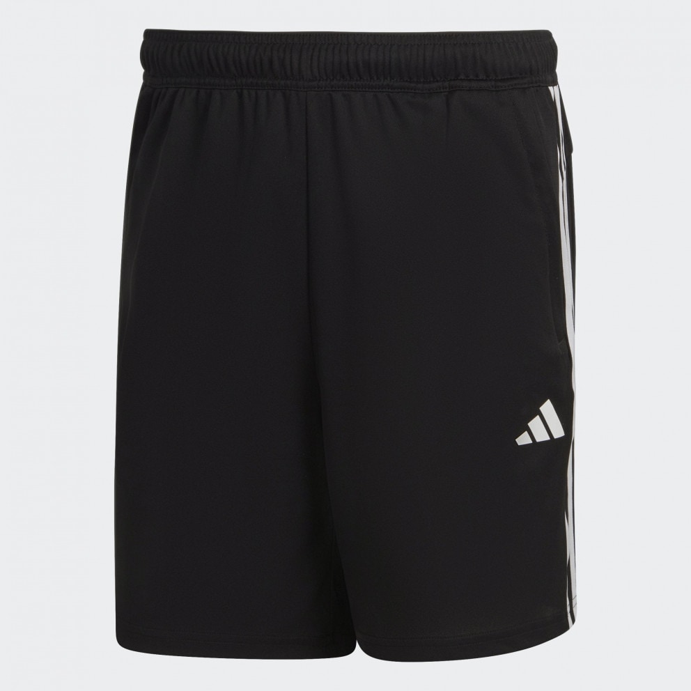 adidas Train Essentials Pique 3-Stripes Training Shorts Black / White ...