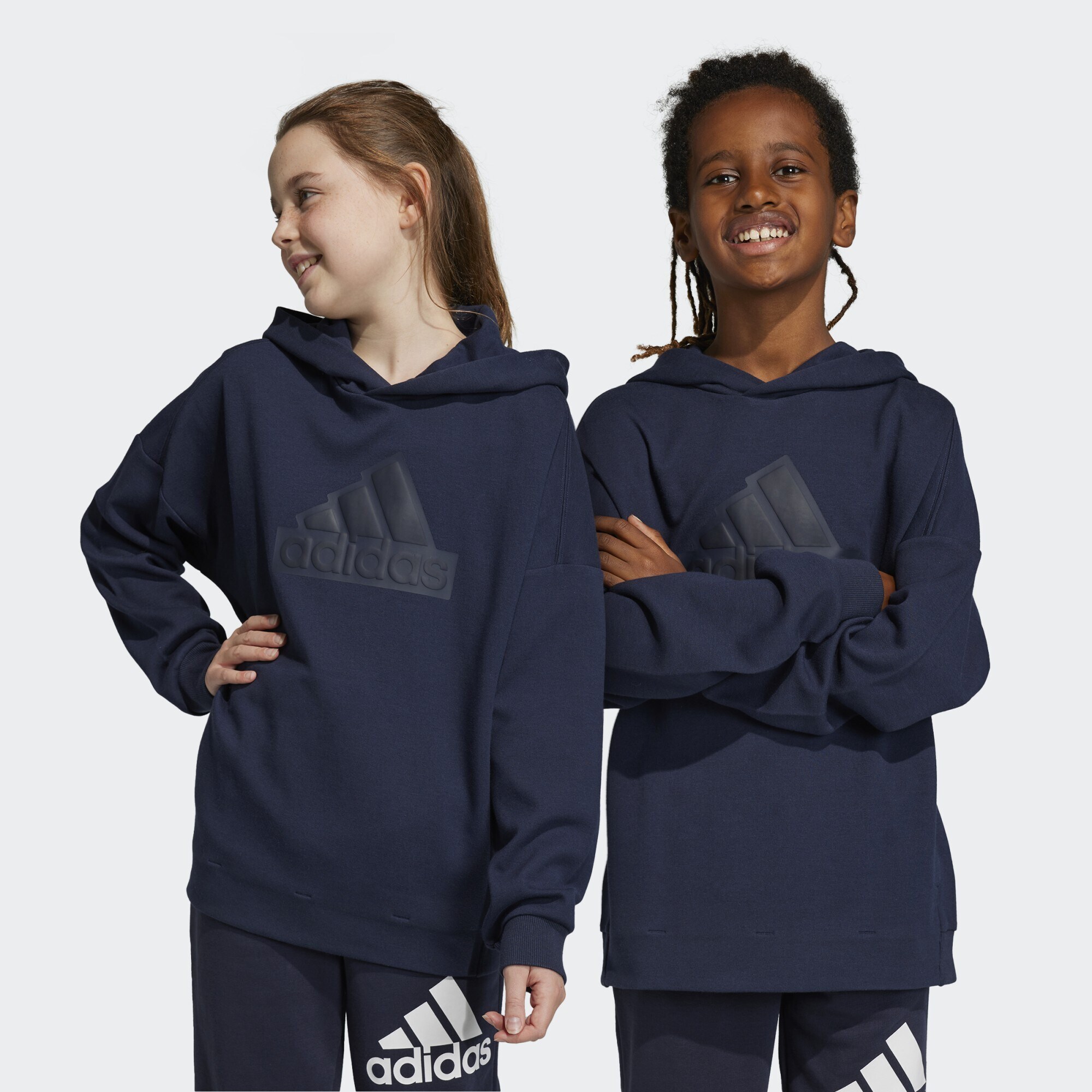 adidas Future Icons Logo Hooded Sweatshirt (9000133875_24222)